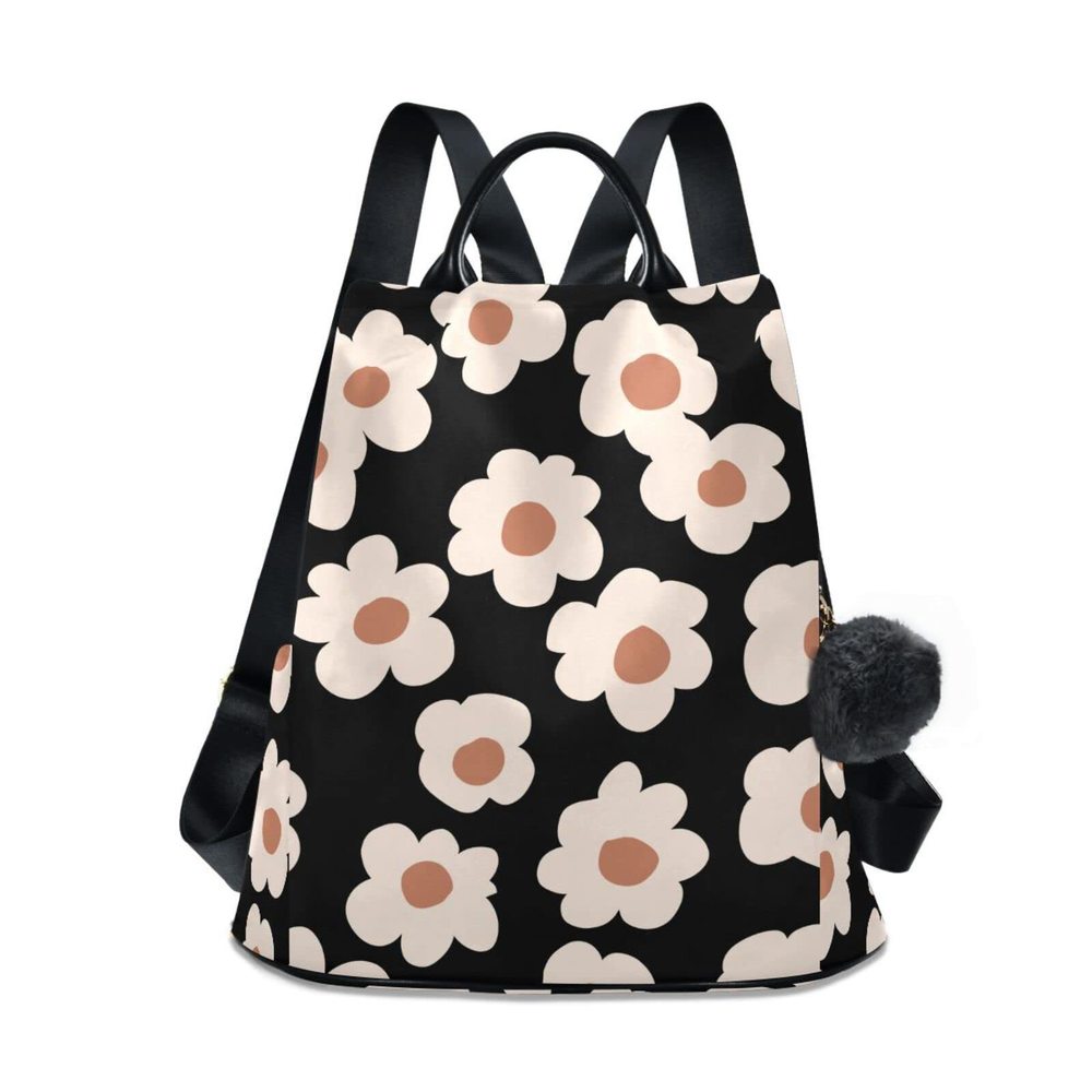 Boho Flower Print Fashion Backpack Purse for Women Anti Theft Back Pack🙀